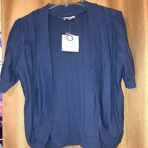NWT Croft and Barrow Periwinkle blue sweater M